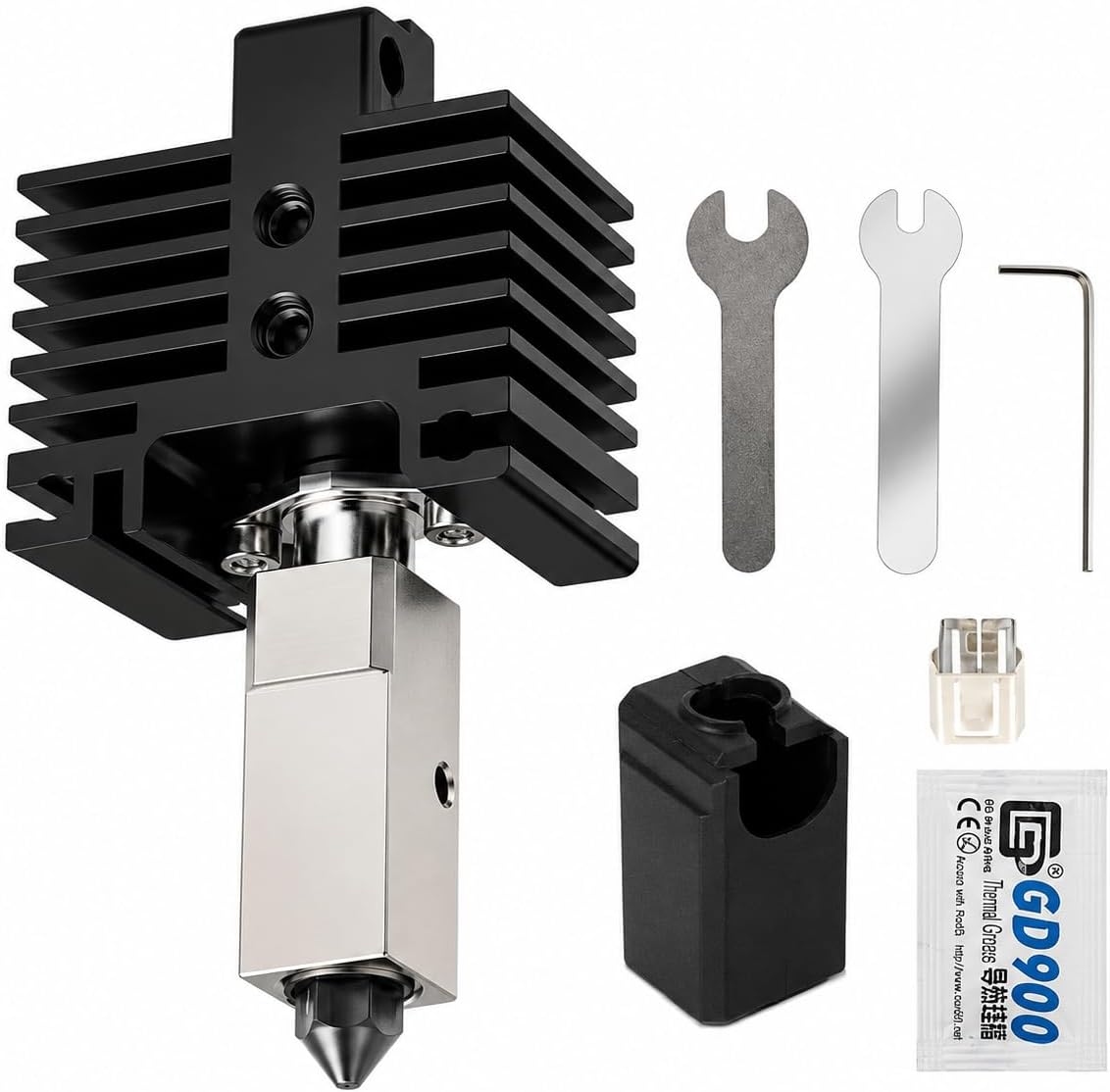 Hardened Steel Hotend — X1C / P1P / P1S / X1