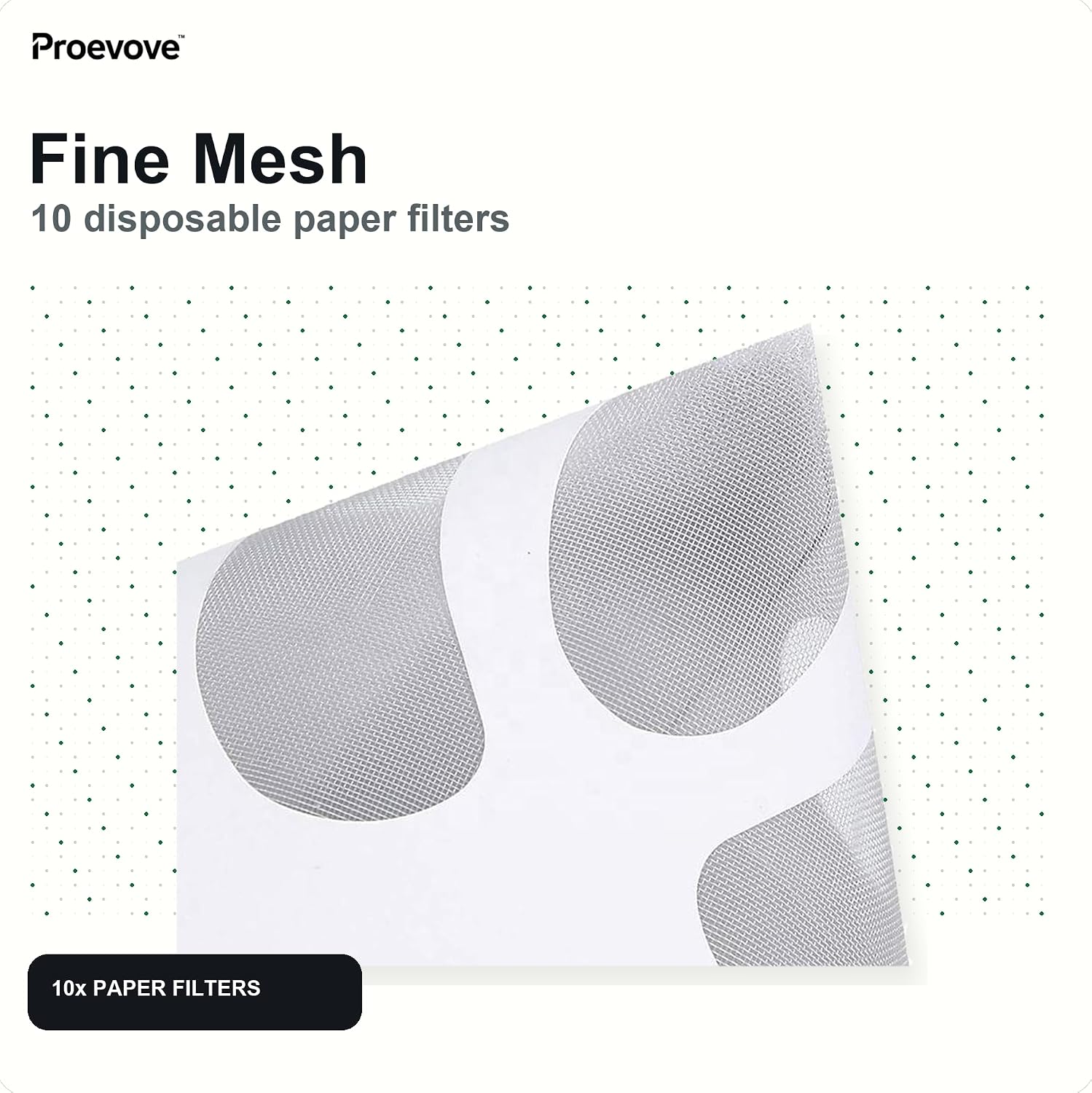 Proevove™ Resin Filter Funnel Kit — 20 Pieces — filtering in use